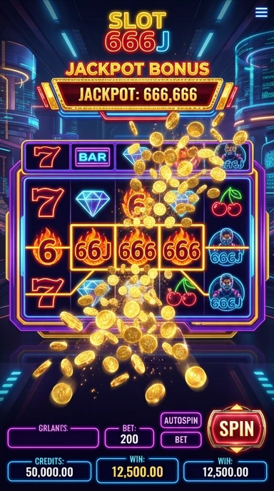 Cuplikan layar menu unduhan 666j untuk perangkat Android